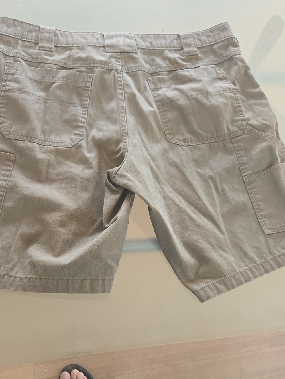 Men's Cargo Shorts in Light Taupe - Comfortable Everyday Wear